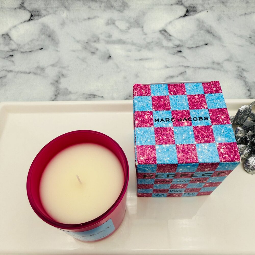 Marc Jacobs Chess Perfect Bougie Parfumée Scented Candle,Full70g,2.4oz-BOXED-NEW - Picture 3 of 11